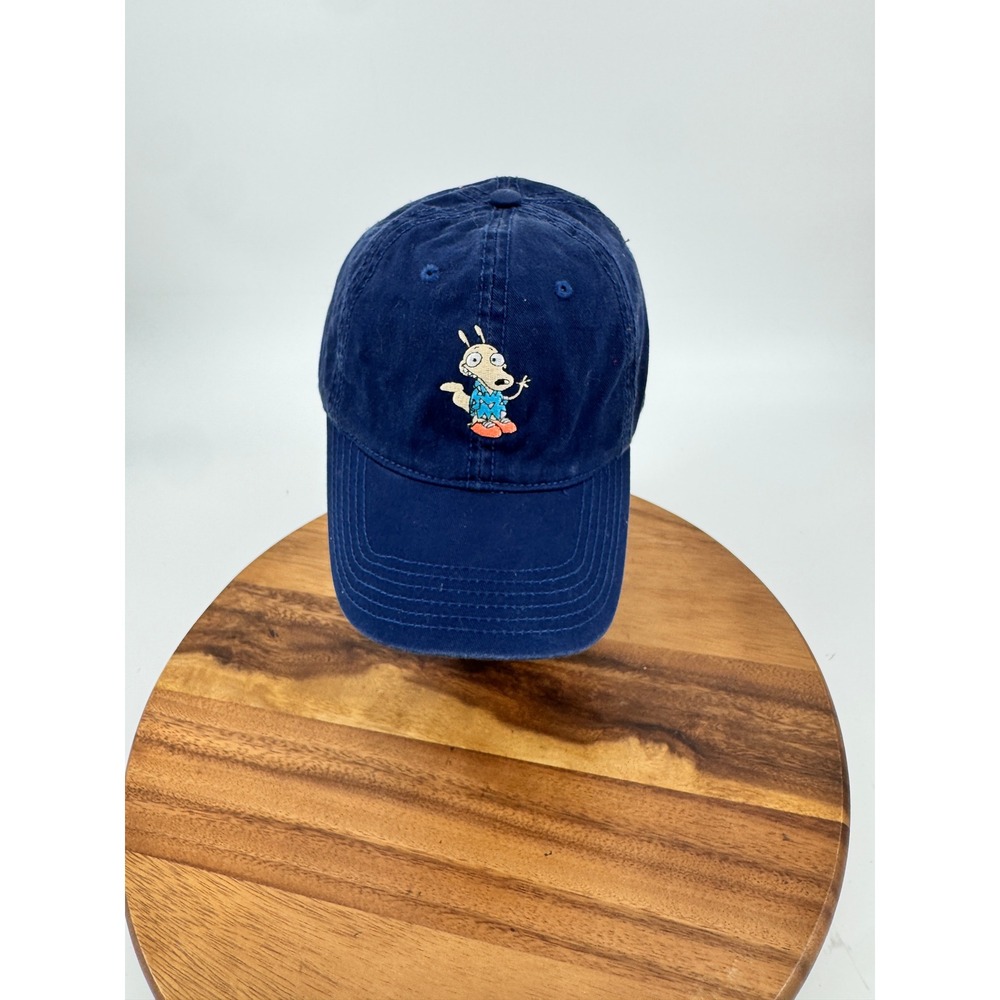 Nickelodeon Rocko's Hat Cap Modern Life Embroidered Blue Dad Hat Cap 2017 Viacom - Picture 6 of 14